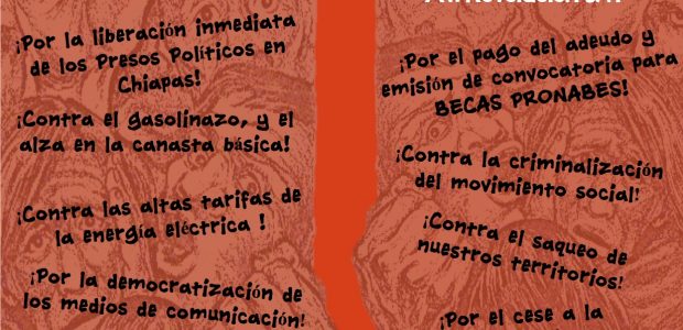 Información relacionada: Convención estatal contra la imposición. Convención estatal contra la imposición. FRENTE AMPLIO DE CHIAPAS CONVOCA #COMUNICADO» Chiapas contra la violencia y los feminicidios:...