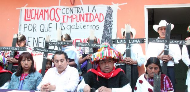 Sigue la transmisión en vivo de la conferencia de prensa y panel, sobre la situación actual de los Derechos Humanos en México; luchas, resistencias, autonomías...