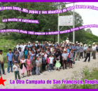 Campesinos y campesinas de San Francisco, Municipio de Teopisca, Chiapas, México A 22 de Octubre del año 2012 A LA JUNTA DEL BUEN GOBIERNO A...