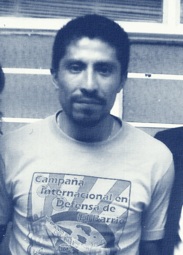 Compañero Juan asesinado por paramilitares el 24 de abril de 2013