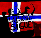     Brigadistas noruegos felicitan a las Juntas de Buen Gobierno (JBG) del E.Z.L.N por su décimo aniversario, al mismo momento que piden libertad para...