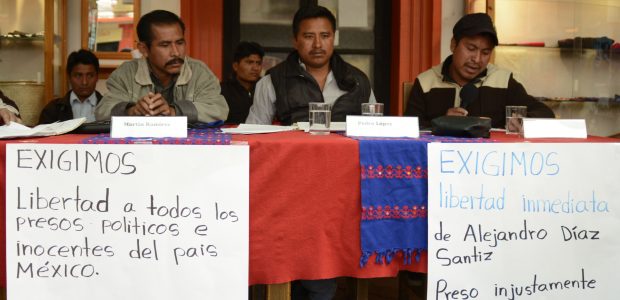 Ex-presos denuncian incumplimiento de Manuel Velasco a su palabra San Cristóbal de Las Casas, Chiapas. 19 de febrero de 2015. La Mesa de Coordinación por...