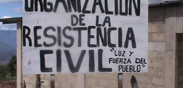 ORGANIZACIÓN DE LA RESISTENCIA CIVIL “LUZ Y FUERZA DEL PUEBLO” ESTADO DE CHIAPAS, MEXICO. ADHERENTES DE LA SEXTA MUNICIPIO DE LAS MARGARITAS, CHIAPAS; 23 DE...