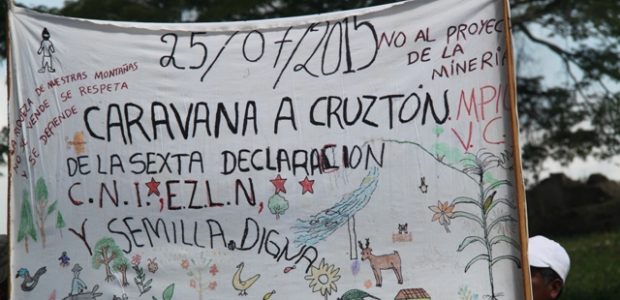 La Comunidad de Cruztón, Municipio de Venustiano Carranza, Chiapas, México, es una comunidad adherente a la Sexta Declaración de la Selva Lacandona, integrantes de Semilla...