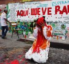 Ayotzinapa                             Acción por Ayotzinapa en Caracol II del EZLN, Oventic, Chiapas:...